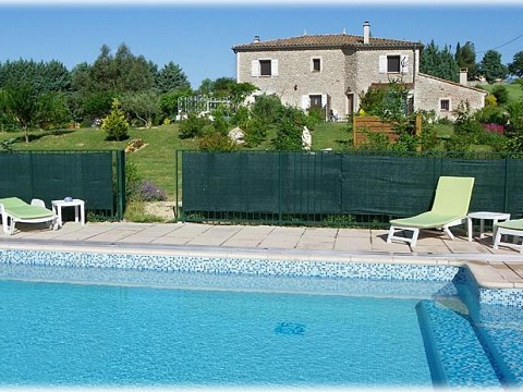 Gîte avec piscine couverte, jacuzzi, Gard Cévennes