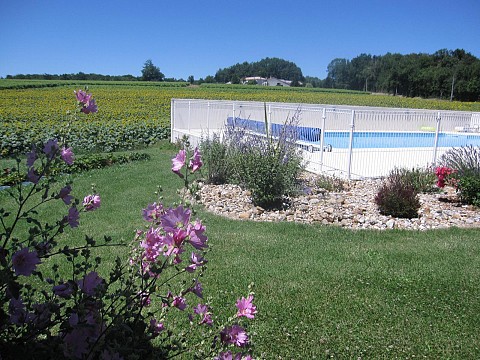 Gîte plain-pied 6 pers avec piscine à Semoussac en Charente-Maritime