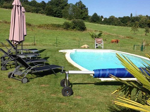 Gîte près de Brive la Gaillarde avec piscine privée - Tout confort !