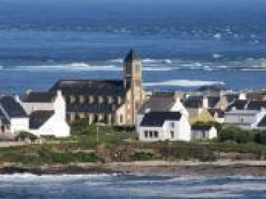 Refuge de mer sur l'île de Sein dans le Finistère, dans demeure du XVe