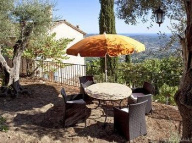 Gîte de charme 4 etoiles Grasse -Côte d'azur avec vue panoramique mer