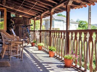 Casa Rural ecoagroturismo en la Ribeira Sacra, Ourense, Galicia