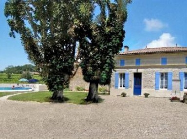 Gîte plain-pied 6 pers avec piscine à Semoussac en Charente-Maritime