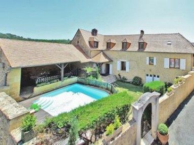 Périgourdine du XVIIe, piscine privée, près Sarlat, Dordogne, Périgord