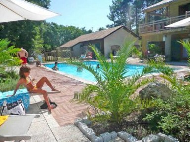 Gîtes Landes, près de Vieux Boucau : plage océane, piscine chauffée