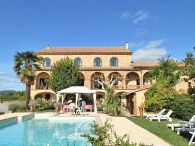 Gîte dans mas avec piscine Anduze, Uzès, terrasse et jardin privatifs