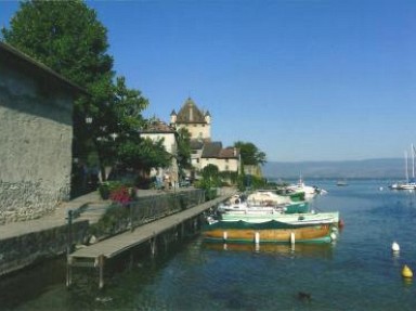 Gîte à deux pas d'Evian avec vue sur le lac Léman en Haute-Savoie