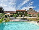 Gite 14 personnes avec piscine chauffée en Rhône Alpes