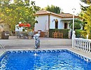Vacances 10 pers Andalousie, dans villa avec piscine Sierra de Cadix
