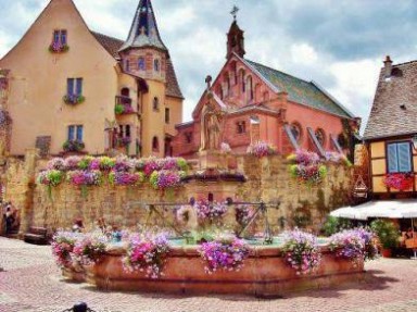 Location en gîte à Eguisheim en Alsace - Près de Colmar, Haut-Rhin