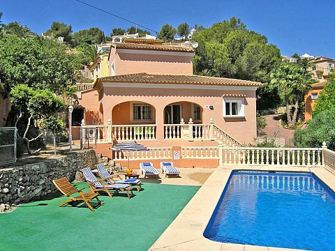 Villa 6 pers avec piscine privée à Javea, Alicante, Costa Blanca 7 km