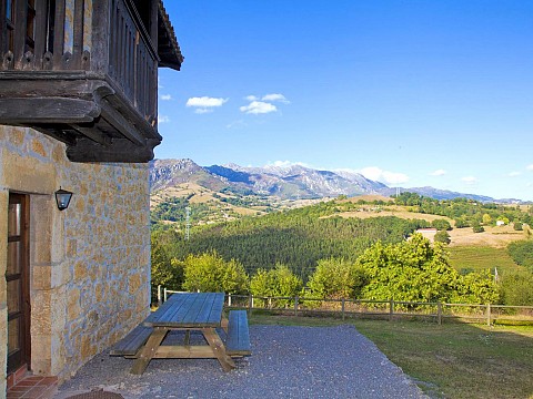 Gîte Rural Asturies à Sorribas, Sevares, Espagne, domaine de 250 Ha