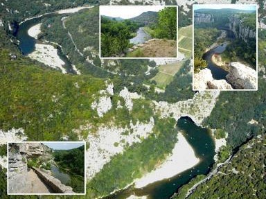 Grand gîtes sud Ardèche, 8 à15 personnes, proche Vallon Pont d'Arc