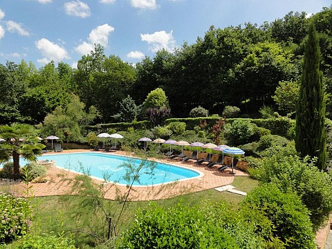 Gîte de charme avec piscine et tennis en Lot et Garonne - 4 personnes