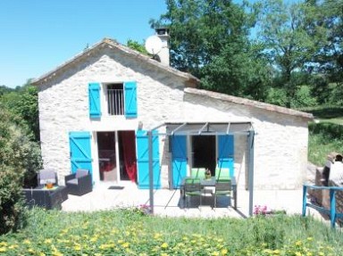 Gîte rural Lot, dans domaine viticole, climatisé, à Carnac-Rouffiac