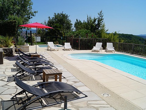 Domaine L'Amourié Gite La Magnanerie 4 pers. avec piscine - Ardèche