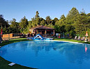 Chalet en Auvergne piscine chauffée, spa, Puy de Dôme, 1 à 3 chambres