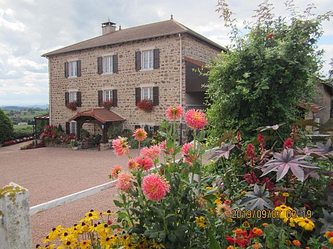 La Ferme Fleurie 4 chambres d'hôtes à Thizy dans le Rhône
