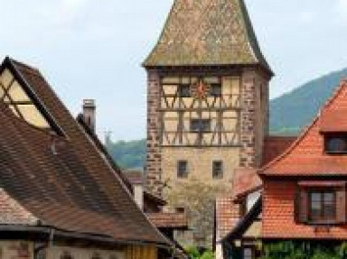 Gîte *** La Maison Bleue en Alsace à Bergheim près de Ribeauvillé