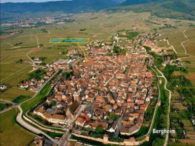 Gîte *** La Maison Bleue en Alsace à Bergheim près de Ribeauvillé