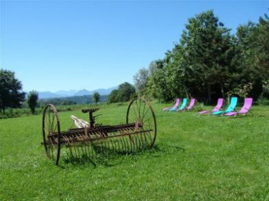 Grand gîte champêtre en Hautes Pyrénées, Le Grand Jardin, nature, lac