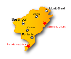 location vacances gites Doubs