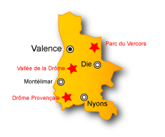 location vacances gites Drome