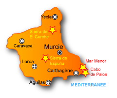 location gite Murcie