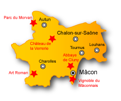 tourisme en saône et loire