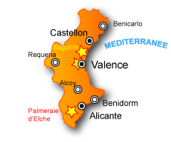 location gite Valencia