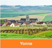 Casas rurales Yonne, bnb Francia